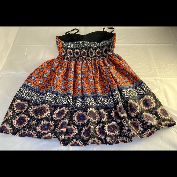 Band of Gypsies Tuscan Multicolor Dress Sz Small - Picture 5 of 9